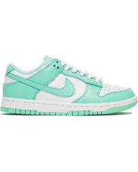 blue dunks womens