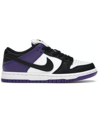 Nike Sb Dunk Low Court Purple in Black for Men | Lyst