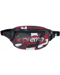 Supreme Synthetic Waist Bag ss 21 in Black Womens Mens Bags Mens Belt Bags waist bags and bumbags 