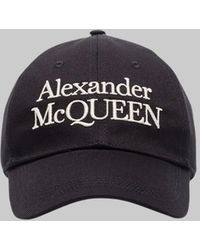 McQueen - Embroidered Logo Baseball Cap - Lyst