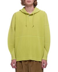 issey miyake homme plisse hoodie