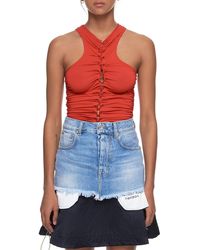 Unravel Project Lace-up Racer - Red