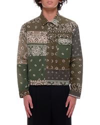 Kapital Paisley Shirt Jacket - Multicolor