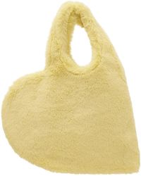 Coperni Heart Tote Bag - Yellow
