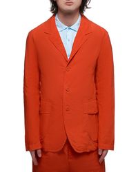 Casey Casey Crinkled Jacket - Orange