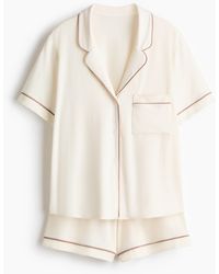 H&M - Pyjama en viscose mélangée - Lyst