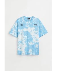 H&M - T-Shirt mit Print Relaxed Fit - Lyst