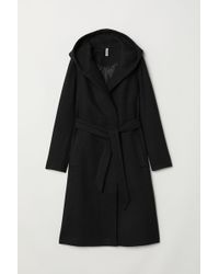 H&M Wool-blend Coat - Black