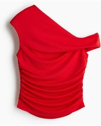H&M - Drapiertes One-Shoulder-Top - Lyst