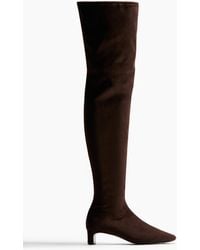 H&M - Overknee-Stiefel - Lyst