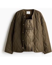 H&M - Mama Before & After Quilted Babywearing Jacket - Lyst