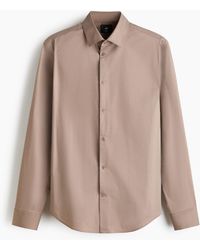 H&M - Stretchoverhemd - Lyst
