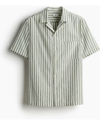 H&M - Freizeithemd aus Leinenmix in Regular Fit - Lyst