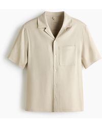 H&M - Easy Care Hemd aus Leinengemisch in Regular Fit - Lyst