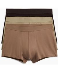 H&M - 3er-Pack Kurze Trunks mit Lycra - Lyst
