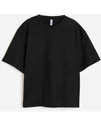 H&M - Kastiges T-Shirt - Lyst