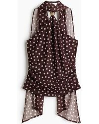 H&M - Mesh halterneck top - Lyst
