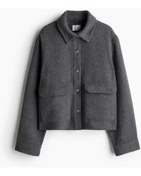 H&M - Jacke mit Knopfleiste - Lyst