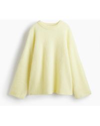 H&M - Pull Oversize En Mohair Mélangé - Lyst