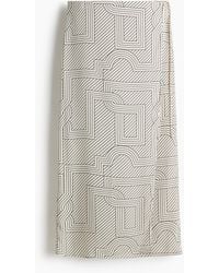 H&M - Bedruckter Wickeljupe - Lyst