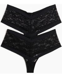 H&M - 2er-Pack Tangas aus Spitze - Lyst