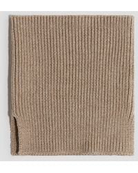 H&M - Snood En Maille Côtelée - Lyst
