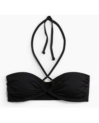 H&M - Wattiertes Neckholder-Bikinitop - Lyst