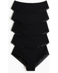 H&M - Set Van 5 Slips - Lyst