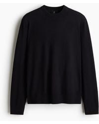 H&M - Wollpullover in Regular Fit - Lyst