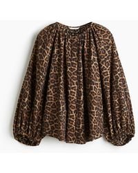 H&M - Oversized Bluse - Lyst
