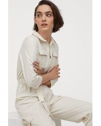 h&m olive green jumpsuit