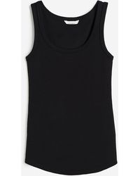 H&M - Mama Geribde Tanktop - Lyst