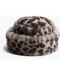 H&M - Flauschige Mütze - Lyst