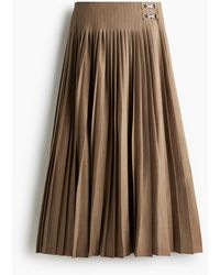 H&M - Plissierter Wickeljupe - Lyst