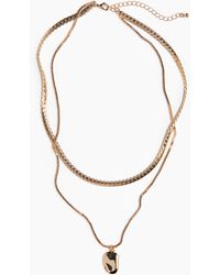 H&M - Collier À Deux Rangs - Lyst