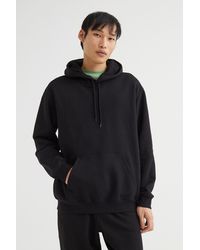 H&M Relaxed Fit Hoodie - Black
