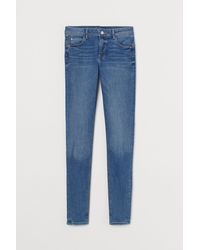 H&M Push-up-Jeggings - Blau