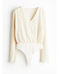 H&M - Body À Sequins - Lyst