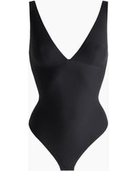 H&M - Stringbody Van Microvezel - Lyst