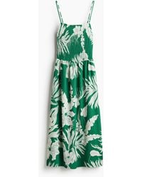 H&M - Gesmoktes Trägerkleid - Lyst