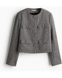 H&M - Blazer aus Strukturstoff - Lyst
