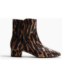 H&M - Stiefeletten mit Blockabsatz - Lyst
