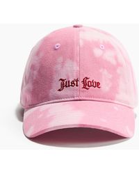H&M - Cap aus Baumwolltwill mit Motivstickerei - Lyst