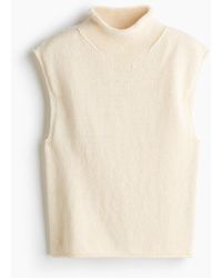 H&M - Slip-over Met Turtleneck Met Oprollend Randje - Lyst