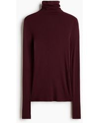 H&M - Top Van Pimakatoen Met Turtleneck - Lyst