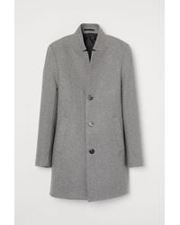 h&m mens coats uk