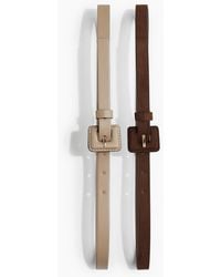 H&M - 2er-Pack Taillengürtel - Lyst