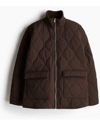 H&M - Oversized Steppjacke - Lyst