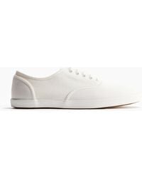 H&M - Sneaker aus Canvas - Lyst