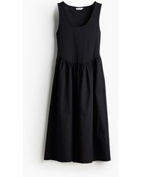 H&M - Kleid mit ausgestelltem Jupe - Lyst